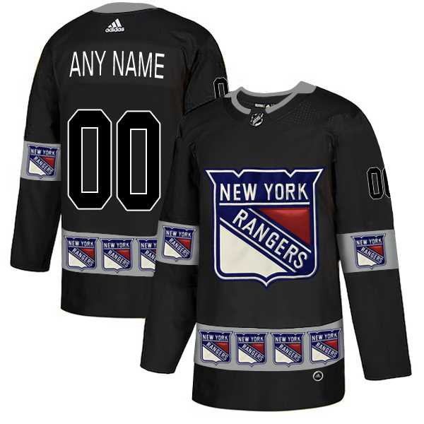 Customized Men's New York Rangers Black Team Logos Fashion Adidas Jersey,We sell and wholesale Customized Men's New York Rangers Black Team Logos Fashion Adidas Jersey on line form chian!